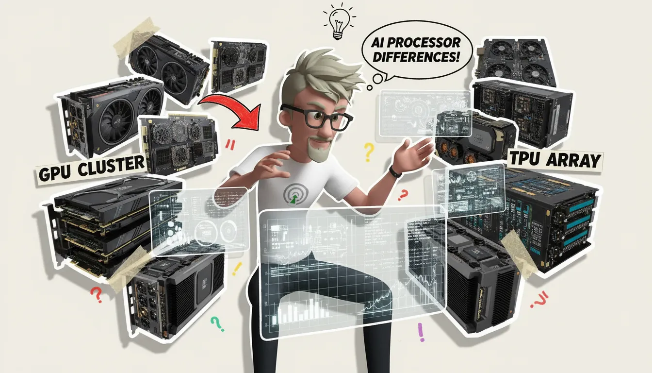 Quelle différence entre GPU et TPU pour l’IA et le deep learning
