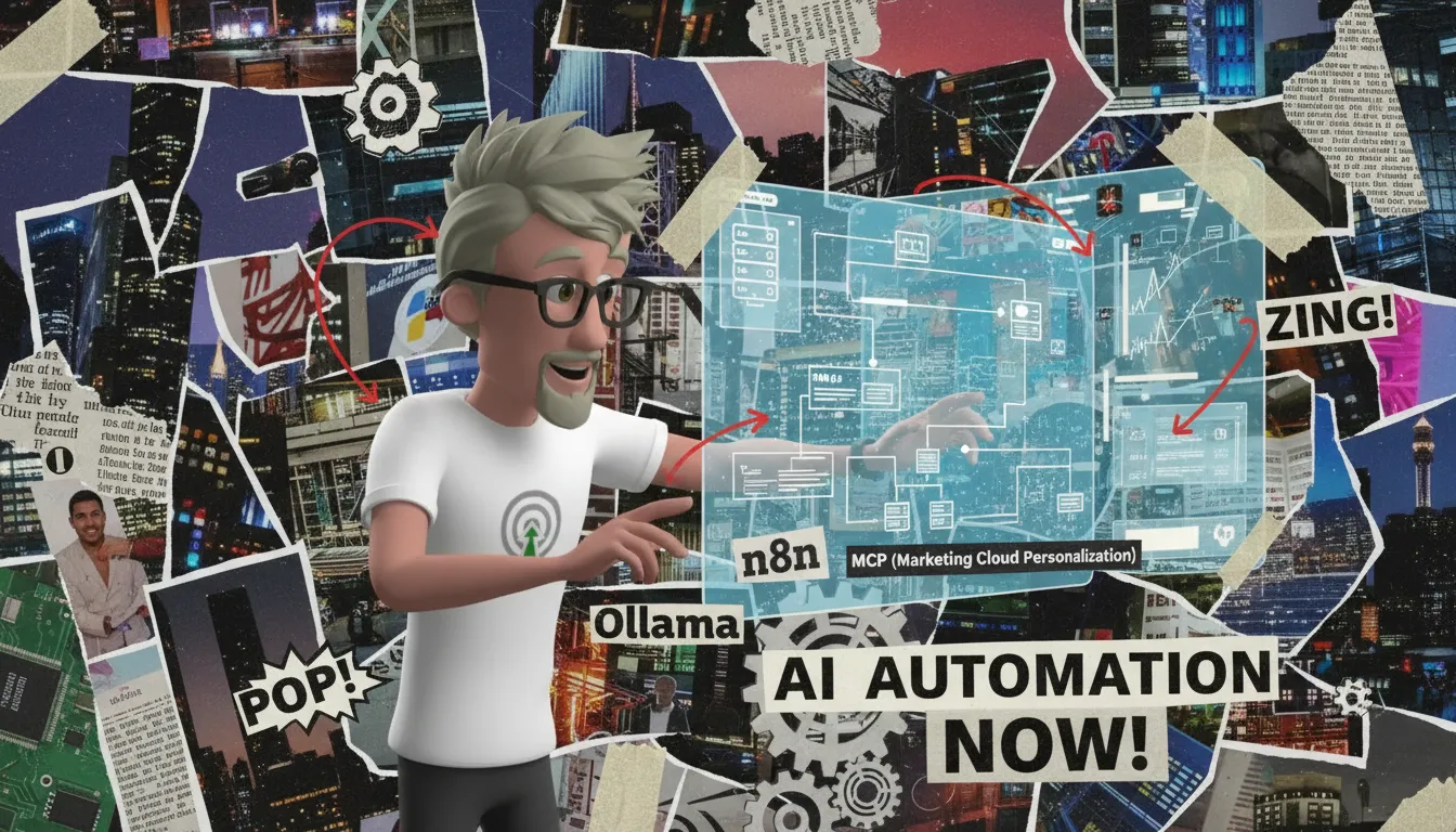 Comment automatiser localement vos workflows IA avec n8n, MCP et Ollama ?