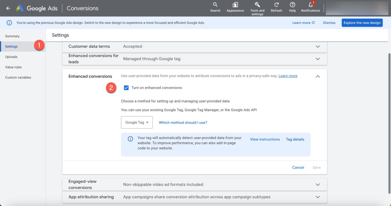 enhanced conversions setup google Ads Google Ads change les règles des enhanced conversions