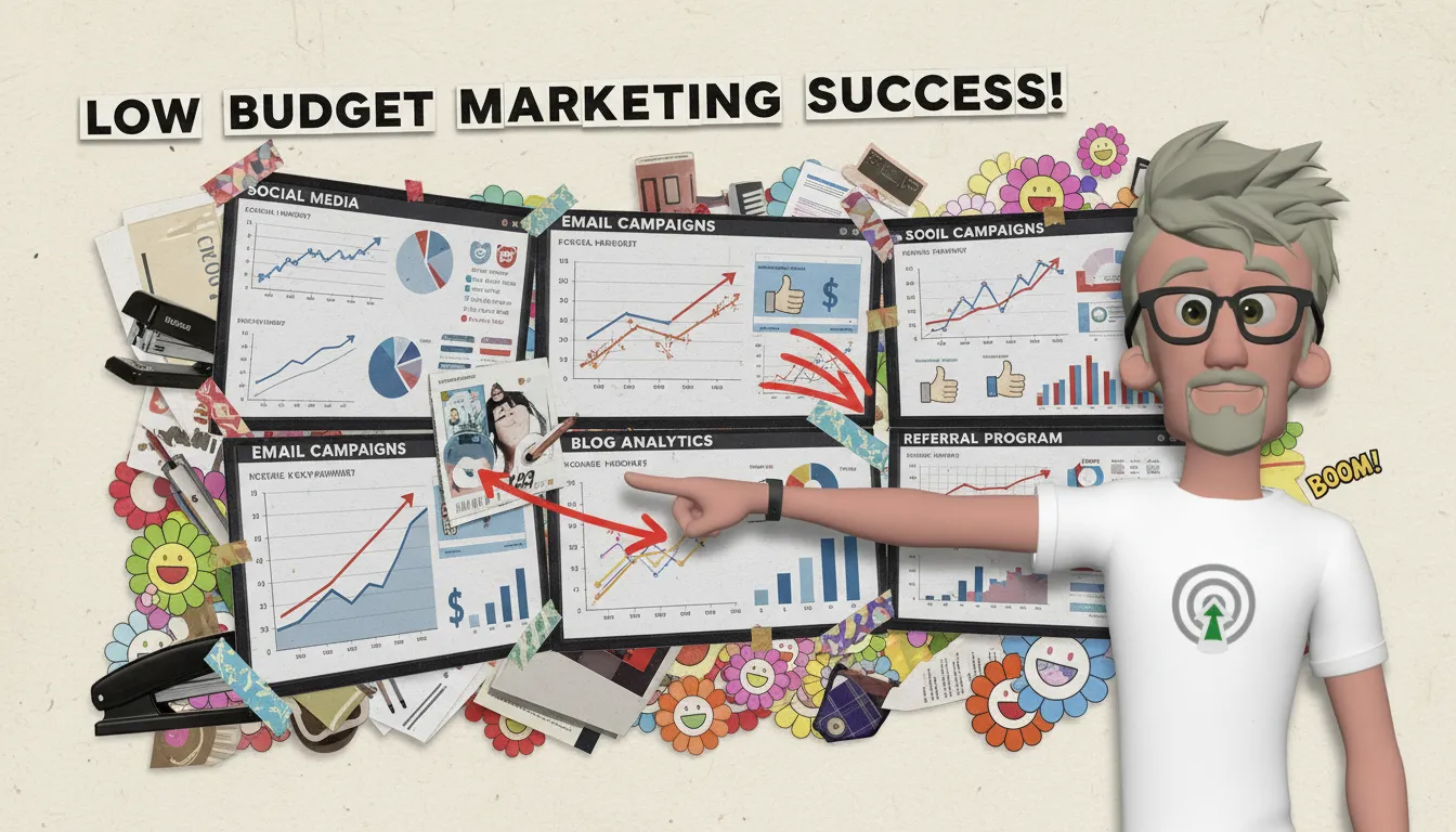 Quelles stratégies marketing petit budget choisir pour 2026 ?