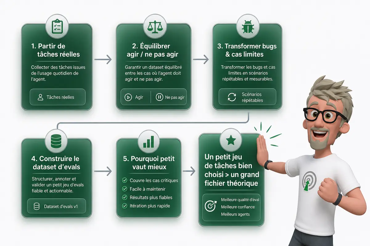 Comment créer des evals efficaces pour agents IA ?