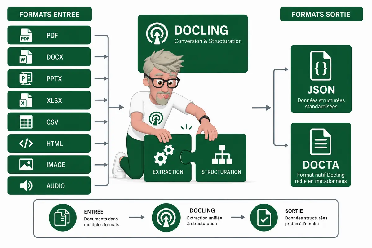 Comment Docling transforme-t-il vos documents en données ?