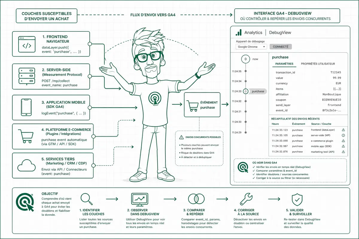 Comment fiabiliser le tracking GA4 sur Shopify ?